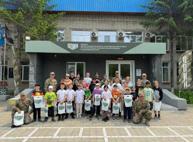 Центр «ВОИН» провёл военно-спортивный квест ко Дню защиты детей