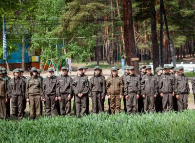 Филиал Центра «ВОИН» в Бурятии открыл смены «Время юных героев» в День России