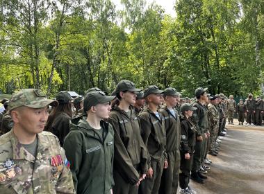 Директор Центра «ВОИН» открыл смену «Время юных героев» в Татарстане