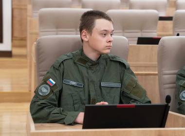 Бойцы спецотряда Центра «ВОИН» посетили Городскую Думу города Екатеринбург