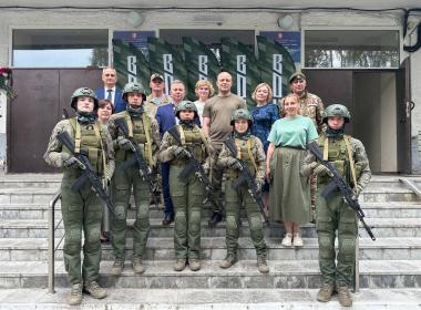 Директор Центра «ВОИН» открыл первую смену «Время юных героев» в Свердловской области