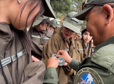 200 курсантов принимают участие во второй смене «Время юных героев» Центра «ВОИН» в Якутске