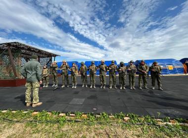 Курсанты Центра «ВОИН» прошли полосу препятствий «Штурм Шумшу»