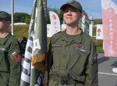 В Кузбассе стартовала третья летняя смена Центра «ВОИН» «Время юных героев»