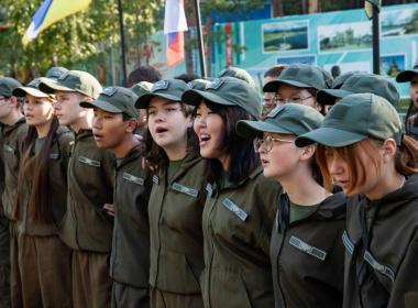 В Бурятии завершилась третья смена «Время юных героев» в летнем лагере «Огонёк»