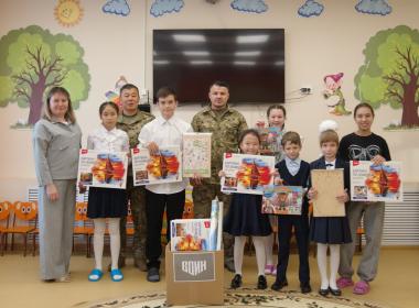 Центр «ВОИН» в Бурятии поздравил с Днем знаний воспитанников социально-реабилитационного центра
