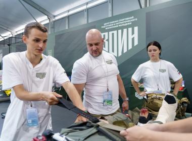 Более тысячи человек посетили площадку Центра «ВОИН» в первый день ВЭФ-2025