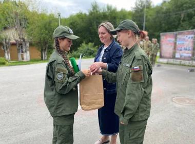 На Камчатке подвели итоги военно-патриотических смен «Время юных героев»
