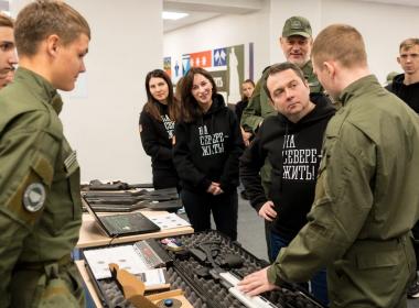 Андрей Чибис: уверен, подготовка в Центре «ВОИН» поможет ребятам в жизни, научит любить Родину и воспитает характер