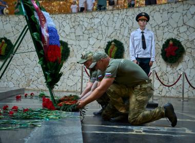 «Родина-мать запала в душу»: курсанты Центра «ВОИН» из ДНР и Запорожья рассказали, что поразило их на Мамаевом кургане