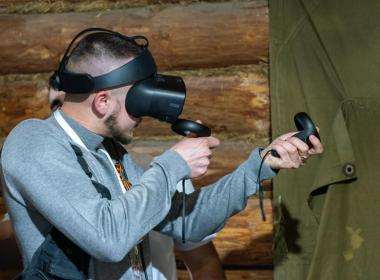 На марафоне «Знание. Первые» пространство Центра «ВОИН» – за первый день его посетили более 2 тысяч человек.